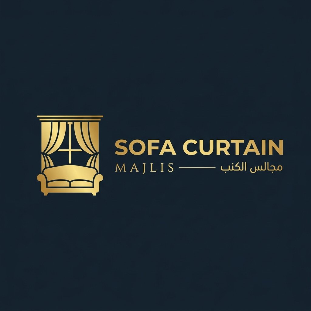 Sofa Curtain Majlis Logo